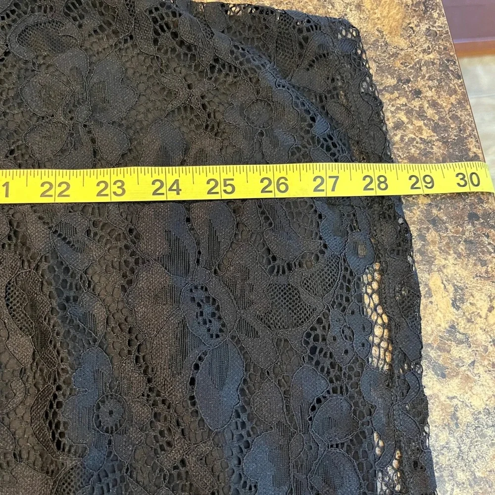 Torrid NEW Lace Sweetheart Black Long Sleeve Top Plus 2X 18-20 Square Neckline - Picture 14 of 14